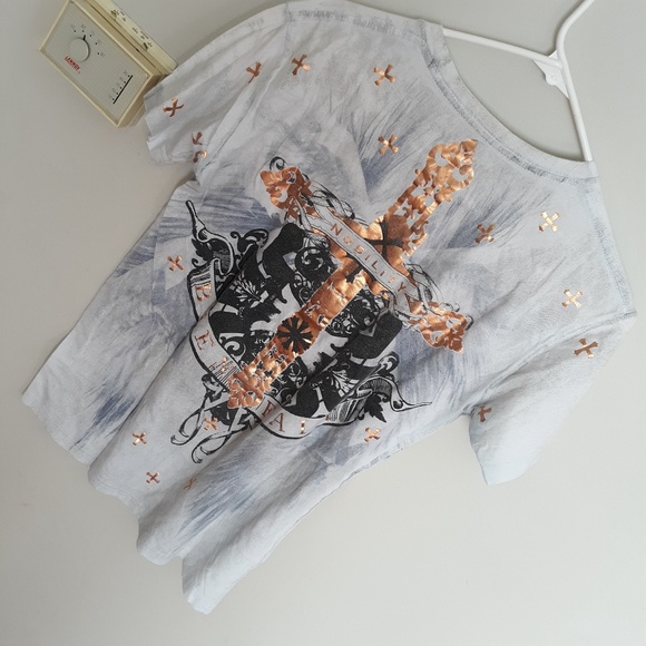 White Nobility Graphic Tee Medium - Picture 2 of 6